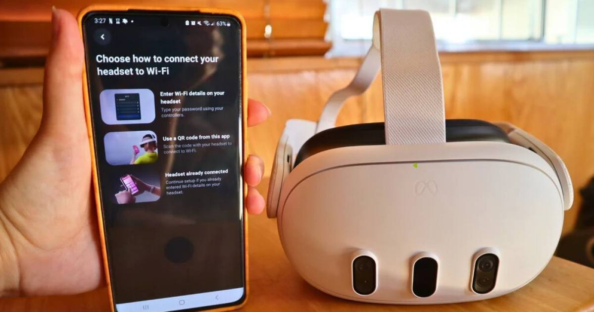 Подключение Quest 3 и Quest 3S к смартфонам